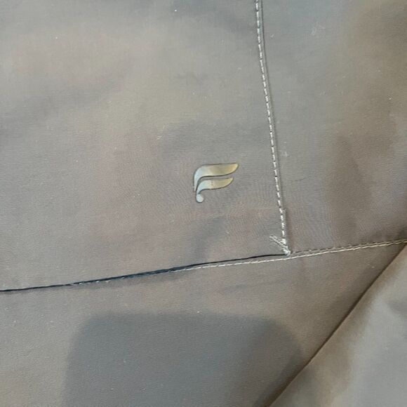 Fabletics Outpost Jacket Onyx Grey Men's Button Front Small - Picture 10 of 11